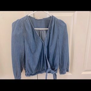 Madewell Denim Top